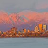 Anchorage Skyline One Diamond Painting