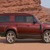 Brown Land Rover Defender Car Diamond Painting