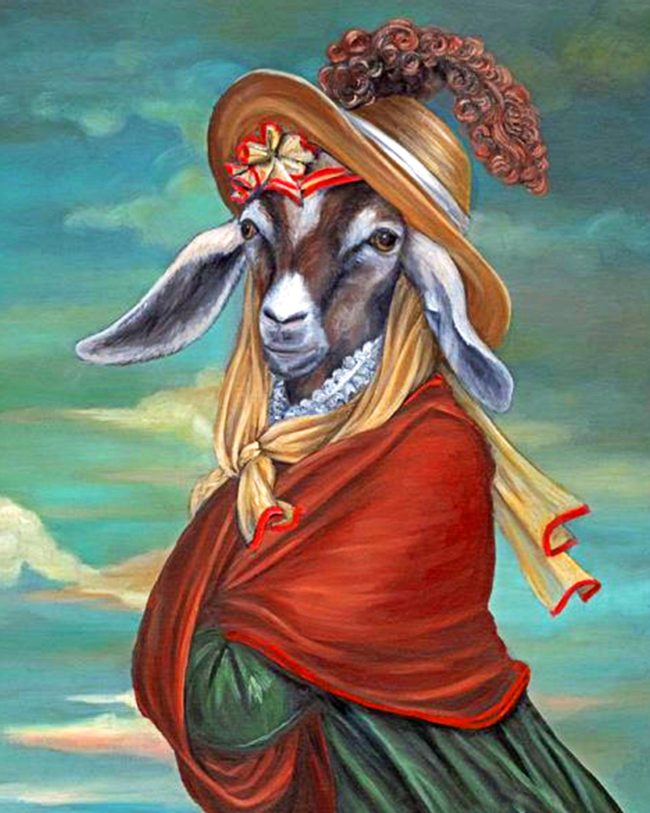 Classy Goat Diamond Painting