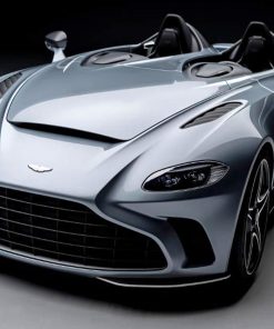 Grey Aston Martin Car Diamond Painting