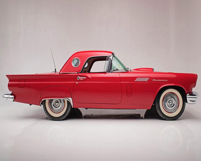 1957 Thunderbird Classic Car Diamond Painting