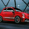 Red Fiat Abarth Diamond Painting