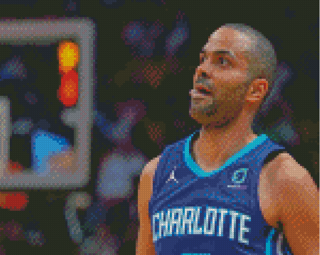 Basketballer Tony Parker Diamond Painting