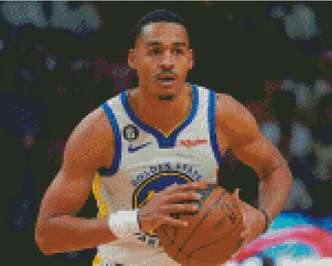 The Basketball Player Jordan Poole Diamond Painting