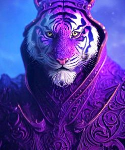 Warrior Tiger Diamond Painting