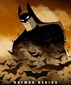Batman Begins Animated Movie Diamond Painting