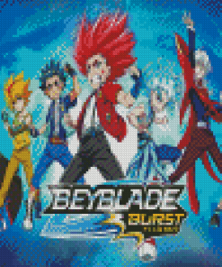 Beyblade Burst Poster Diamond Painting