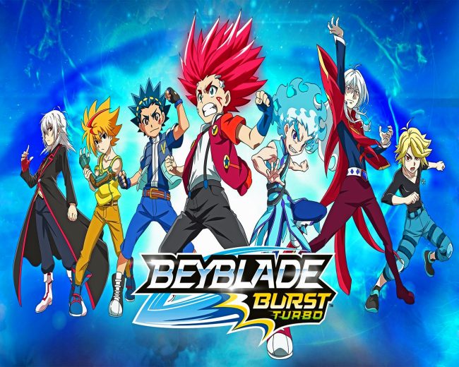 Beyblade Burst Poster Diamond Painting