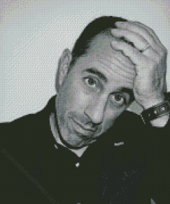 Black And White Jerry Seinfeld Comedian Diamond Painting