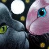 Cat And Bunny Diamond Painting