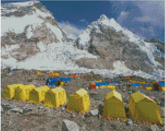 Everest Base Camp Diamond Painting