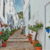 Frigiliana Town Spain Diamond Painting