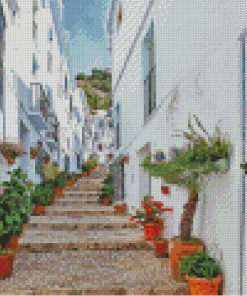 Frigiliana Town Spain Diamond Painting