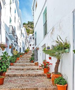 Frigiliana Town Spain Diamond Painting