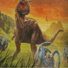 Science Fiction Serie Jurassic World Camp Cretaceous Diamond Painting