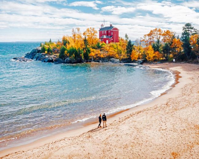 Marquette Lake Superior Diamond Painting