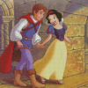 Princess Snow White And Prince Charming Diamond Painting