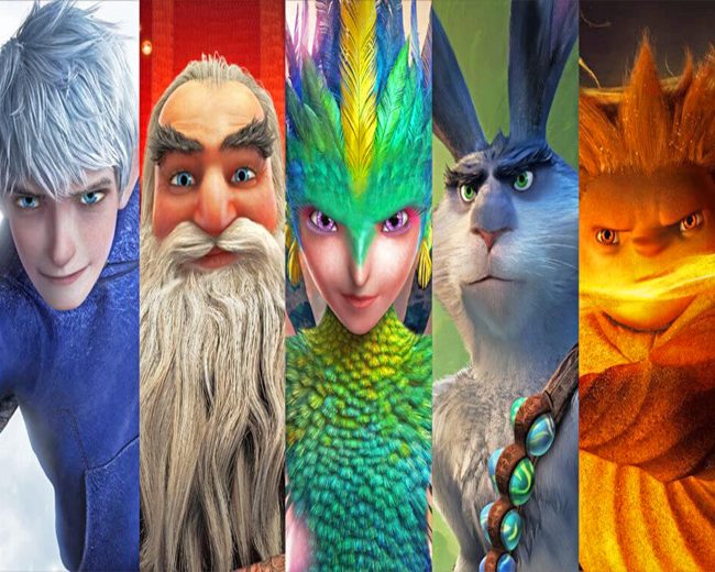 Rise Of The Guardians Characters Diamond Painting