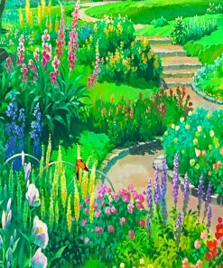 Studio Ghibli Landscape Diamond Painting