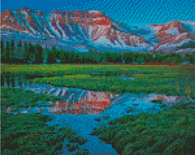 Waterton Glacier Diamond Painting