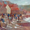 Abstract Staithes Village Diamond Painting
