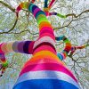 Knitting Tree Art Diamond Painting