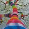 Knitting Tree Art Diamond Painting