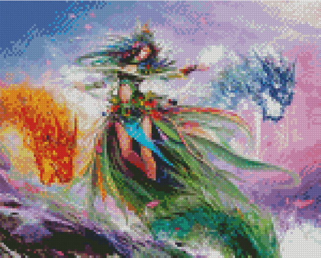 Fairies And Dragons Diamond Painting