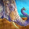 Abstract Elephant And Mouse Diamond Painting
