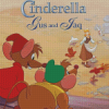 Cinderella Jaq And Gus Poster Diamond Paintings