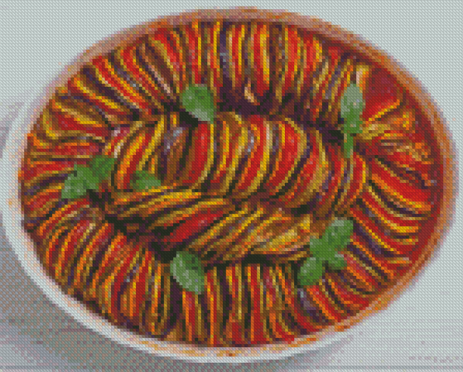 Ratatouille French Dish Diamond Painting