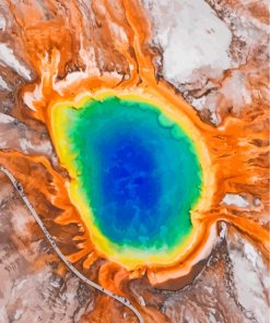 Aesthetic Yellowstone National Park Diamond Painting