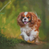 Aesthetic Cavalier King Charles Spaniel Diamond Painting