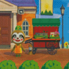 Aesthetic Leif Animal Crossing Diamond Painting