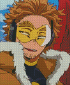 Aesthetic Mha Hawks Diamond Painting