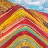 Aesthetic Rainbow Mountain Peru Diamond Painting