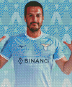 Aesthetic The Football Player Lazio Diamond Painting