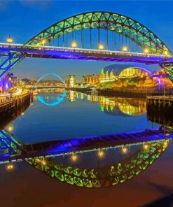 Aesthetic Tyne Bridge Newcastle Diamond Painting