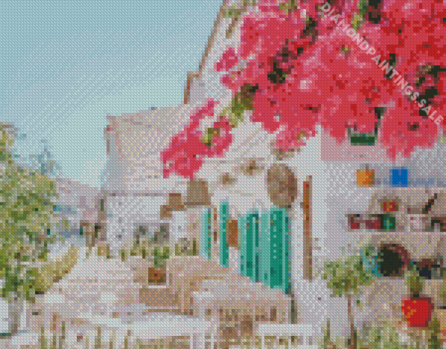 Alacati Village Diamond Painting