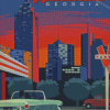 Atlanta Georgia Poster Diamond Painting