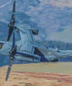 Aesthetic Bell Boeing V22 Osprey Diamond Painting