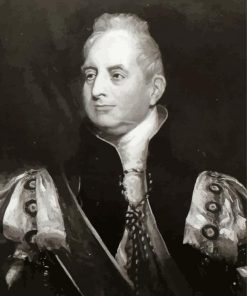 Black And White William IV Diamond Painting