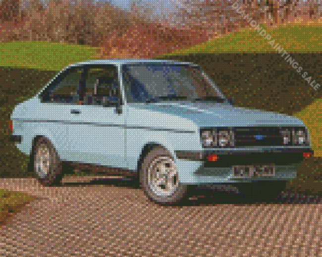 Blue Escort RS2000 Diamond Painting