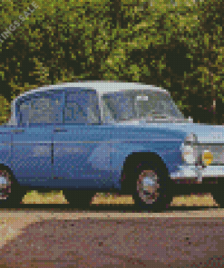 Blue Hillman Super Minx Diamond Painting