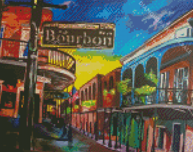 Bourbon Street Diamond Painting