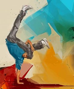 Breakdancing Art Diamond Painting