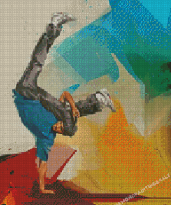 Breakdancing Art Diamond Painting