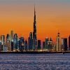 Burj Khalifa Dubai At Night Diamond Painting