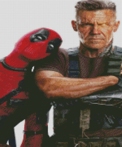 Cable And Deadpool 2 Diamond Painting