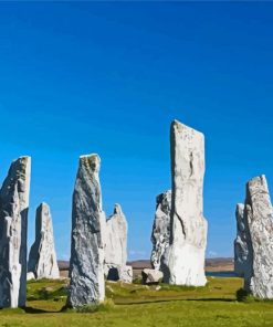 Callanish Stones In Hebrides Diamond Painting